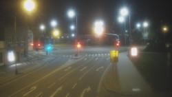 Křižovatka ulic Komenského a Velké Novosady