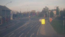 Křižovatka ulic Komenského a Velké Novosady