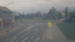 Křižovatka ulic Komenského a Velké Novosady