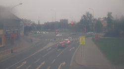 Křižovatka ulic Komenského a Velké Novosady