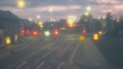 Křižovatka ulic Komenského a Velké Novosady