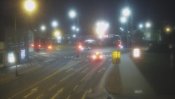 Křižovatka ulic Komenského a Velké Novosady