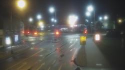 Křižovatka ulic Komenského a Velké Novosady