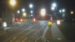 Křižovatka ulic Komenského a Velké Novosady