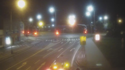 Křižovatka ulic Komenského a Velké Novosady