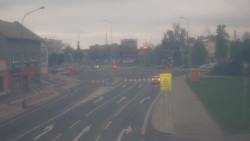 Křižovatka ulic Komenského a Velké Novosady