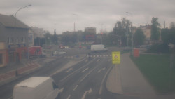 Křižovatka ulic Komenského a Velké Novosady