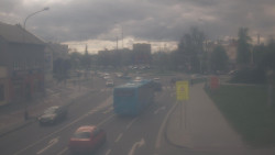 Křižovatka ulic Komenského a Velké Novosady