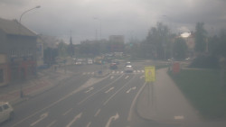 Křižovatka ulic Komenského a Velké Novosady