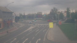 Křižovatka ulic Komenského a Velké Novosady