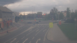 Křižovatka ulic Komenského a Velké Novosady