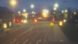 Křižovatka ulic Komenského a Velké Novosady