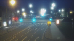 Křižovatka ulic Komenského a Velké Novosady