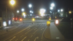 Křižovatka ulic Komenského a Velké Novosady