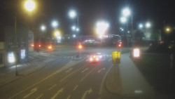 Křižovatka ulic Komenského a Velké Novosady