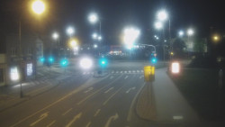 Křižovatka ulic Komenského a Velké Novosady