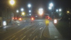 Křižovatka ulic Komenského a Velké Novosady