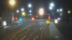 Křižovatka ulic Komenského a Velké Novosady