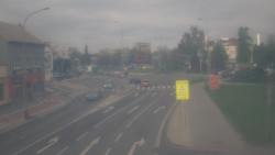 Křižovatka ulic Komenského a Velké Novosady