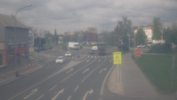 Křižovatka ulic Komenského a Velké Novosady