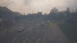 Křižovatka ulic Komenského a Velké Novosady