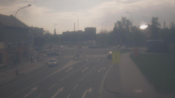 Křižovatka ulic Komenského a Velké Novosady