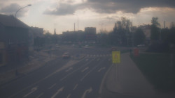 Křižovatka ulic Komenského a Velké Novosady