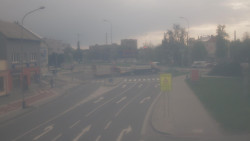 Křižovatka ulic Komenského a Velké Novosady