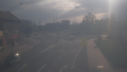 Křižovatka ulic Komenského a Velké Novosady