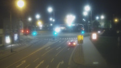 Křižovatka ulic Komenského a Velké Novosady