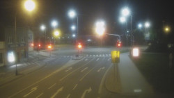 Křižovatka ulic Komenského a Velké Novosady