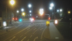 Křižovatka ulic Komenského a Velké Novosady