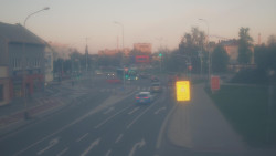 Křižovatka ulic Komenského a Velké Novosady