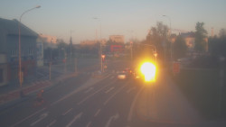 Křižovatka ulic Komenského a Velké Novosady