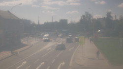 Křižovatka ulic Komenského a Velké Novosady