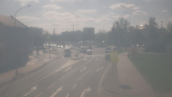 Křižovatka ulic Komenského a Velké Novosady