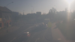 Křižovatka ulic Komenského a Velké Novosady