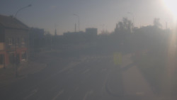 Křižovatka ulic Komenského a Velké Novosady