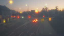 Křižovatka ulic Komenského a Velké Novosady