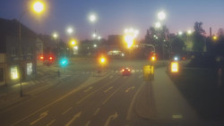 Křižovatka ulic Komenského a Velké Novosady