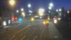 Křižovatka ulic Komenského a Velké Novosady