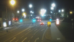 Křižovatka ulic Komenského a Velké Novosady