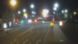 Křižovatka ulic Komenského a Velké Novosady