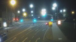 Křižovatka ulic Komenského a Velké Novosady