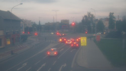 Křižovatka ulic Komenského a Velké Novosady