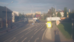 Křižovatka ulic Komenského a Velké Novosady