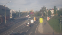 Křižovatka ulic Komenského a Velké Novosady