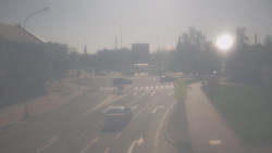 Křižovatka ulic Komenského a Velké Novosady