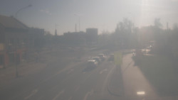 Křižovatka ulic Komenského a Velké Novosady