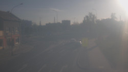 Křižovatka ulic Komenského a Velké Novosady